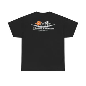 El Camino T-Shirt - Orange Racing Flag - ChevroletElCamino.com