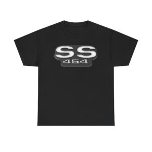 Black SS 454 El Camino T-Shirt - ChevroletElCamino.com