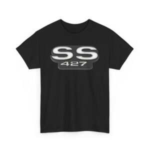 Black SS 427 El Camino T-Shirt - ChevroletElCamino.com