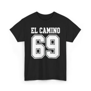 1969 El Camino T-Shirt "69 Jersey Style" - ChevroletElCamino.com