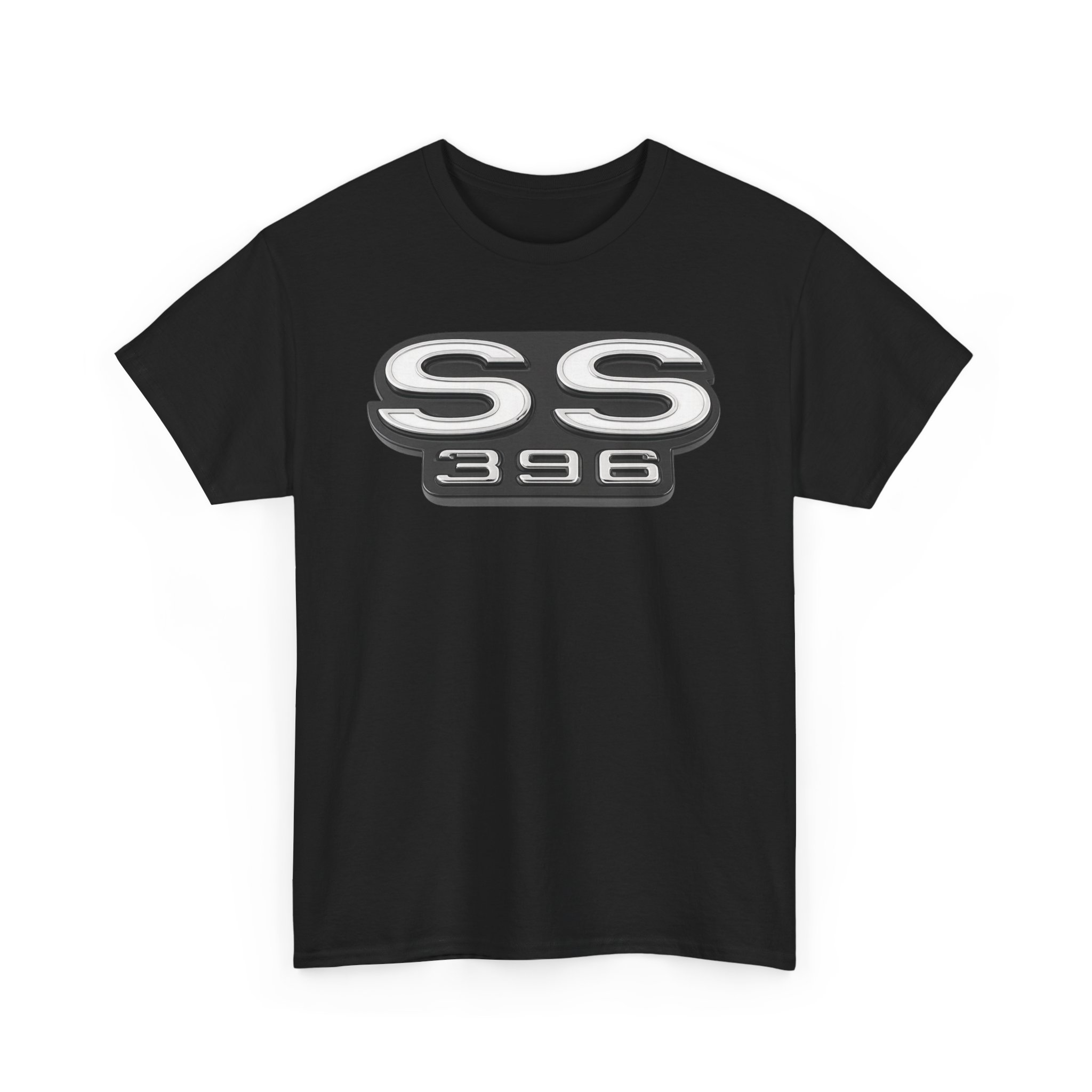 Black SS 396 El Camino T-Shirt - ChevroletElCamino.com